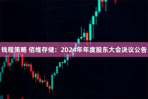 钱程策略 佰维存储：2024年年度股东大会决议公告