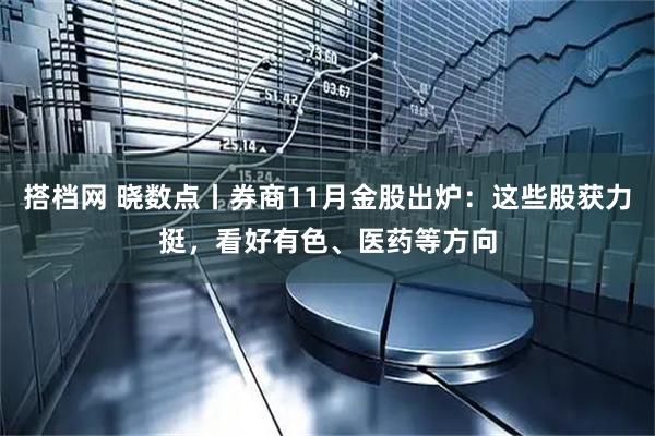 搭档网 晓数点丨券商11月金股出炉：这些股获力挺，看好有色、医药等方向